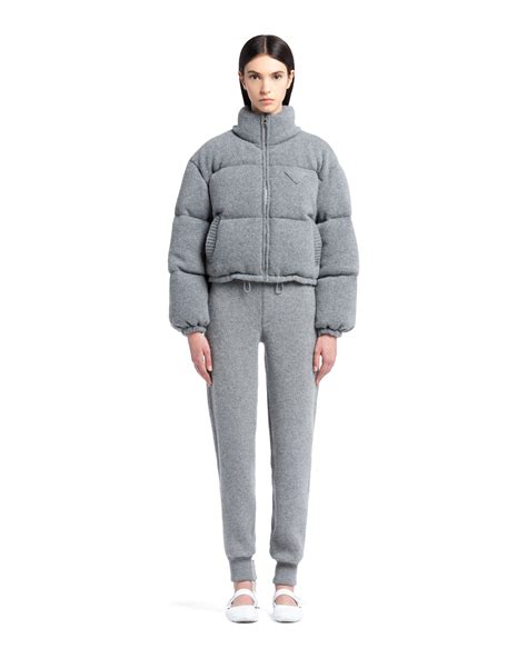 prada coat puffer|prada cashmere puffer jacket.